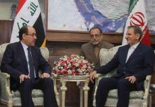 معاون الرئيس الايراني یؤکد على ضرورة حفظ وحدة العراق