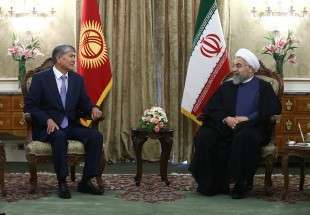بیانیه مشترک روسای جمهوری اسلامی ایران و جمهوری قرقیزستان منتشر شد