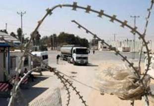 رژیم صهیونیستی دو گذرگاه غزه را بست/تمديد بازداشت 78 اسير فلسطينی