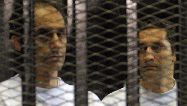پسران "حسنی مبارک" از زندان آزاد می شوند
