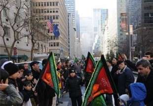 مراسم "روز حسين" در نيويورک