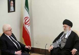 Leader receives Iraqi president