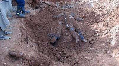 العثور على مقبرة جماعية مفخخة في سنجار