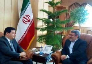وزير الداخلية الايراني والسفير السوري