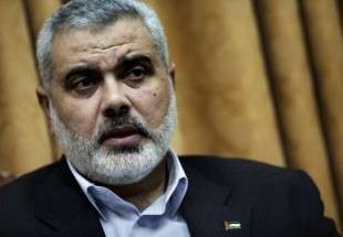 تاکید هنیه بر تشدید انتفاضه در سال جدید/ دعوت حماس به حضور گسترده در تشییع جنازه شهادت طلبان فلسطینی