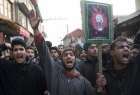 اعتراض گسترده مسلمانان کشمیر به اعدام شیخ نمر