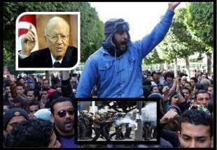 علل ناآرامی های گسترده در تونس