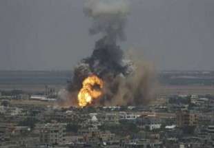 حملات هوایی رژیم صهیونیستی به نوارغزه/ افزایش آمار شهدای غزه به 165 نفر