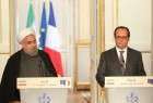 روحانی: تصور غربیها مبنی بر بی نقص بودن عملکردشان در بحث حقوق بشر اشتباه است/ اولاند: تهران و پاریس درمبارزه با تروریسم اهداف مشترک دارند