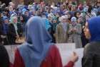 تظاهرات زنان بوسنیایی در اعتراض به ممنوعیت حجاب