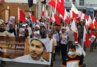تظاهرات مردم بحرین در آستانه سالگرد انقلاب علیه آل خلیفه