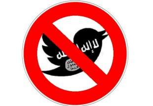 مسدود شدن حساب های کاربری تروریستها در توییتر