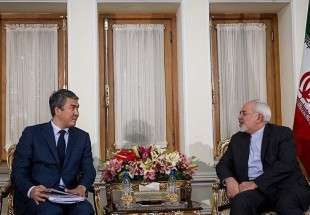 ظريف: لا قيود امام تطوير التعاون بين ايران وكازاخستان