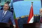 نائب رئيس الوزراء الروسي دميتري روغوزين ووزير الخارجية العراقي ابراهيم الجعفري