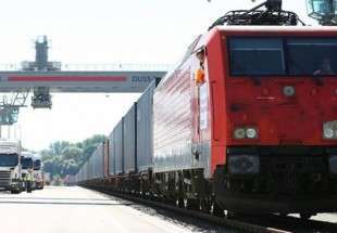 أول قطار شحن محمل بالبضائع يربط الصين بايران وغرب اسيا