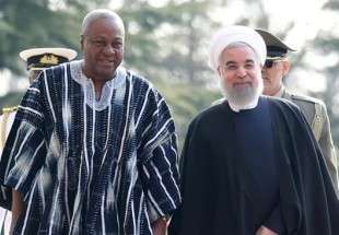 Rouhani welcomes Ghana’s president