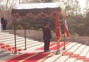 استقبال رسمی معاون اول رئیس جمهوری از نخست وزیر ترکیه