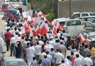 معترضان بحرینی خواهان آزادی شیخ سلمان