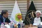 Ayatollah Araki receives Head of Palestinian Islamic Jihad movement