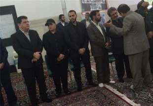مراسم تأبين للشهيد بدرالدين في طهران بحضور نجله