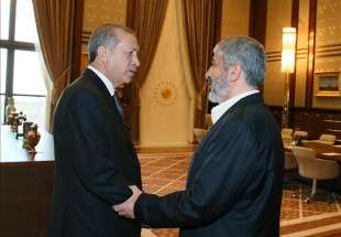 Erdogan  a rencotré le chef du Hamas à Istanbul