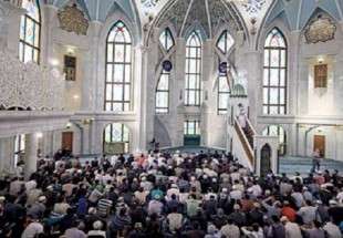 نماز عید فطر با حضور صدها هزار نفر در روسیه برپا شد