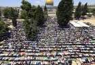 برگزاری پرشکوه نماز عید فطر در فلسطین