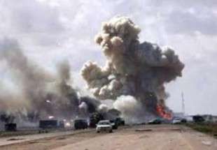 بمباران مواضع داعش در شهر سرت لیبی