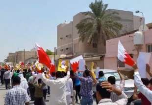 تظاهرات مردم بحرین علیه سرکوبگری های آل خلیفه