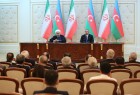 ایران و آذربایجان برای توسعه همه جانبه مناسبات و همکاریها، عزم راسخ دارند / دریای خزر، دریای صلح، دوستی و توسعه بین کشورهای ساحلی است