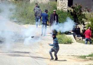 صهیونیست ها دهها فلسطینی را در منطقه رام الله زخمی کردند