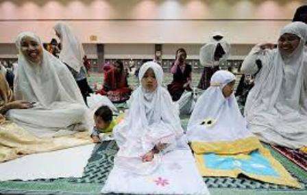 أفراح المسلمين في عيد الفطر بالعاصمة المكسيكية