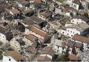 زلزله شدید در ایتالیا؛مردم شهر اماتریس در زیر آوار