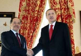 أردوغان والبارزاني يبحثان قتال "داعش" والعمال