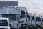 ورود کمک های انسانی به حمص