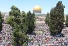 برگزاری نماز عید قربان در مسجد الاقصی با حضور هزاران فلسطینی