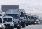 ارسال کمک های بشردوستانه به سوریه به حالت تعلیق درآمد