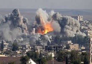 حملات هوایی و زمینی ارتش سوریه به مواضع داعش