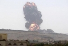 بمباران مجدد مواضع انصار الله توسط جنگنده های متجاوز سعودی