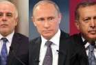 بوتين يبحث هاتفيا مع أردوغان والعبادي الوضع في سوريا وعملية الموصل
