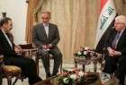 الرئيس العراقي فؤاد معصوم يستقبل ولايتي