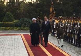 Bosnian president welcomed in Tehran