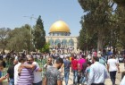 مشارکت ده ها هزار فلسطینی در نماز جمعه این هفته مسجد الاقصی