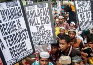 اعتراض نسبت به سرکوب مسلمانان روهینگیا