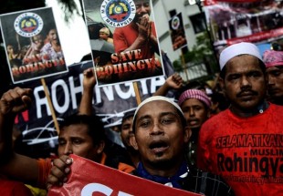 اعتراض آسیایی ها به نسل کشی در میانمار