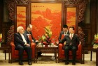 دیدار ظریف با معاون نخست وزیر چین