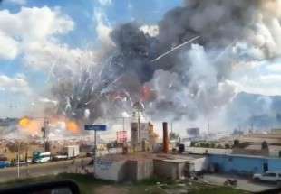المكسيك : انفجار سوق الألعاب النارية يوقع 29 قتيلا