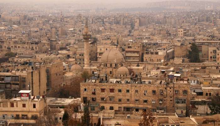 نمای مرکز تاریخی حلب، سال 2009 میلادی