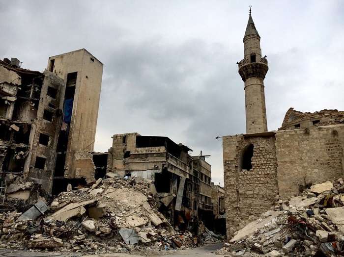 شهر قدیمی حلب، سال 2016 میلادی