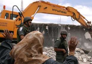 امار تخریب خانه های فلسطینیان به دست رژیم صهیونیستی